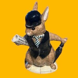 Royal Doulton Bunnykins London City Gent teapot -Special Edition of 2500